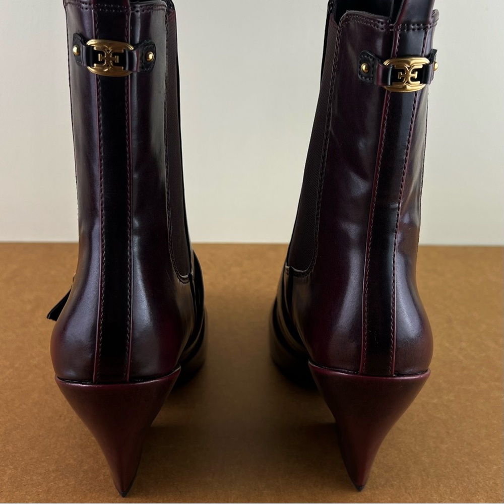 NEW SAM EDELMAN BUCKLE WESTERN BOOTIES - Picture 5 of 12